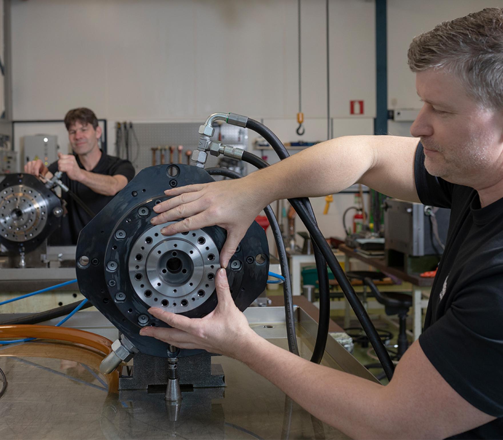 Horizontal hard turning lathe Danobat